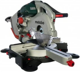 Торцовочная пила Metabo KGS 254 +  (установлен диск для работы с алюминием)